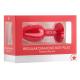 PLUG ANAL DIAMOND BUTT PLUG PEQUENO VERMELHO