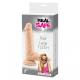 DILDO EM SILICONE REAL SAFE ROD LARGE BRANCO