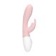 VIBRADOR RECARREGÁVEL EM SILICONE JUICY LOVELINE ROSA