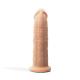 DILDO PREMIUM SILICONE TESSUDO 6" BAUNILHA CRUSHIOUS