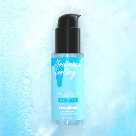 LUBRIFICANTE COM EFEITO FRIO 50 ML CRUSHIOUS