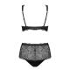 CONJUNTO KLARITA TAMANHO QUEEN OBSESSIVE PRETO