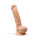 DILDO PREMIUM SILICONE TESSUDO 7" BAUNILHA CRUSHIOUS