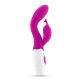 VIBRADOR COM ESTIMULADOR DE CLITÓRIS GUMMIE ROXO E LUBRIFICANTE À BASE DE ÁGUA INCLUÍDO CRUSHIOUS